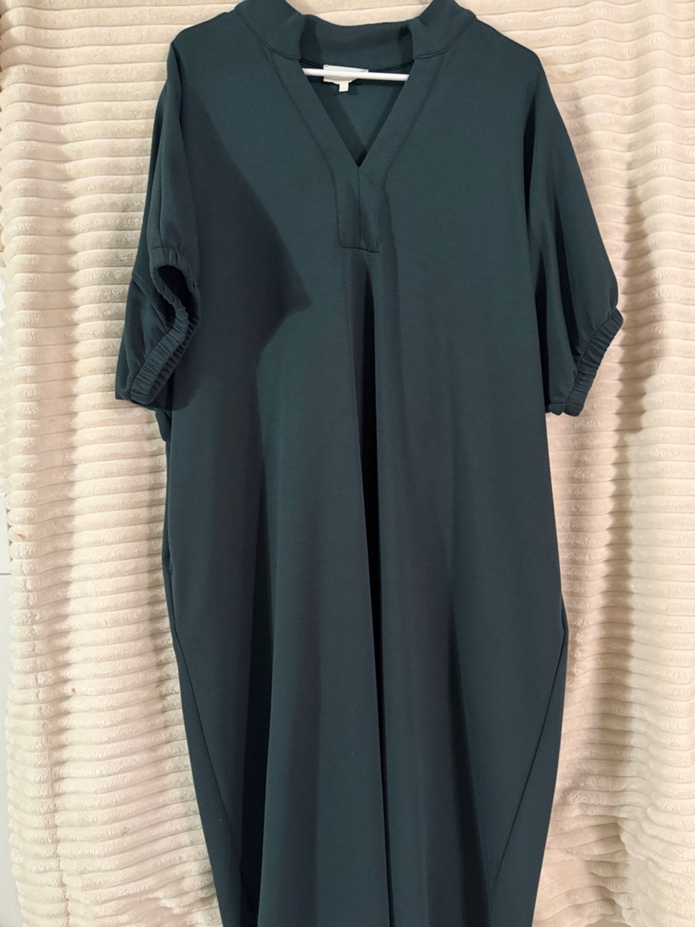 entro Teal V-Neck Dolman Tunic